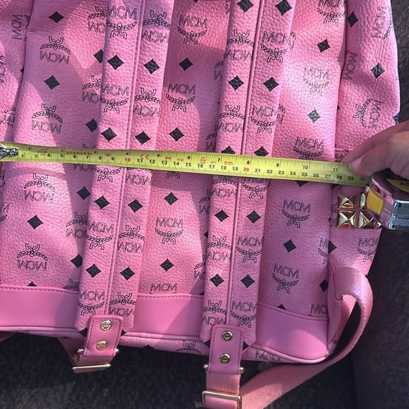 MCM RARE PINK BACKPACK - Picture 12 of 13